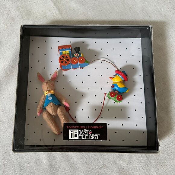 NIB Mary Engelbreit Toy Box Treasures MEA304 Tonner Doll Bunny Train Duck RARE - Picture 11 of 12